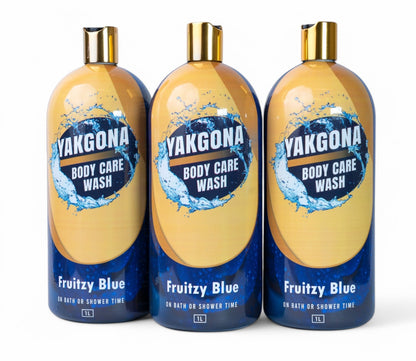 1L Yakgona Body Care Wash Fruitzy Blue