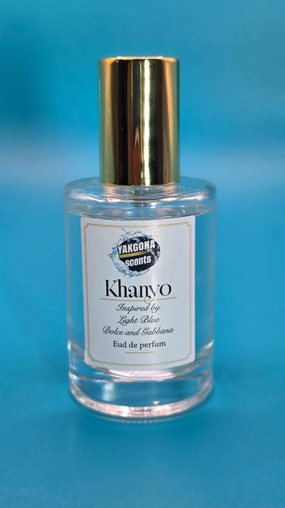 Yakgona Scent Khanyo Insipired  by Light Blue Dolce And Gabbana (Female)50ml