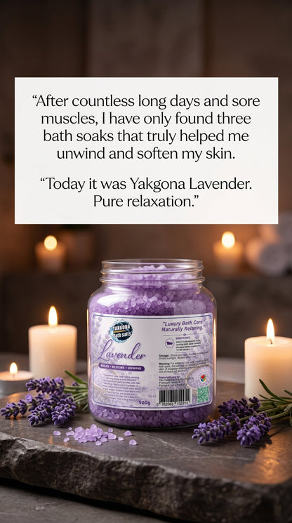 The Yakgona Bath Salt(Lavender)500g